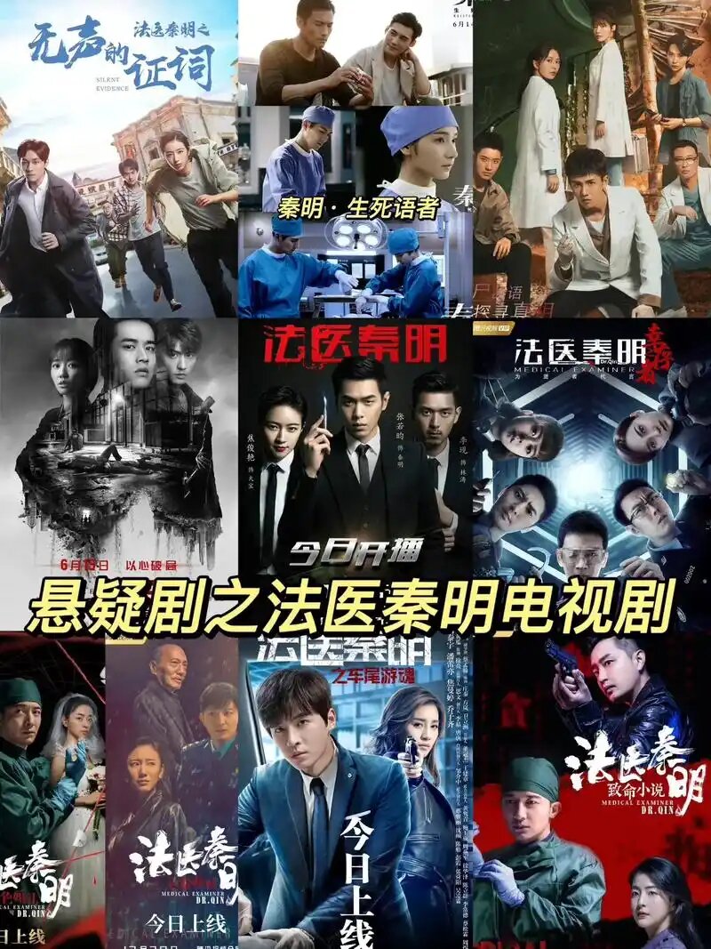 法医秦明5部电视剧+6部电影全集