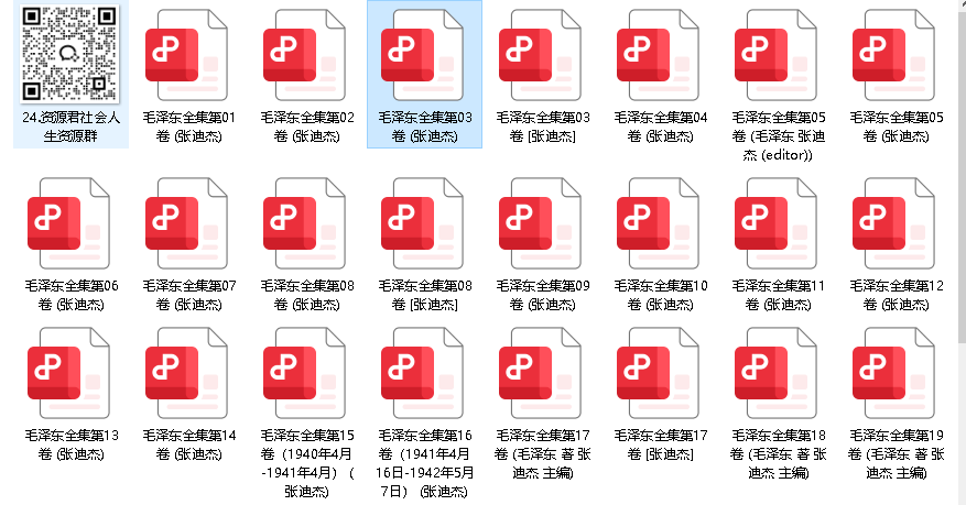 《毛泽东全集》(全52卷•典藏版) [张迪杰 主编]目前最全收录！