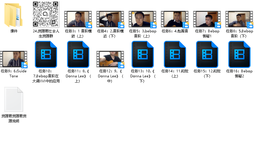 张雄关爵士吉他Bebop专题课