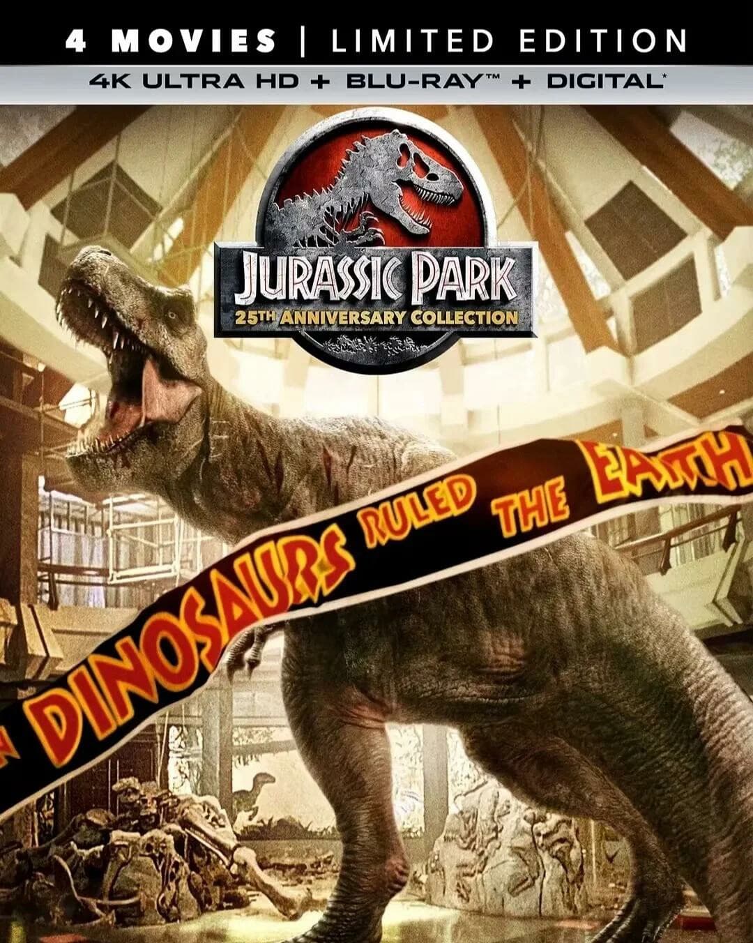 侏罗纪系列6部全集（《侏罗纪公园》三部曲和《侏罗纪世界》三部曲）