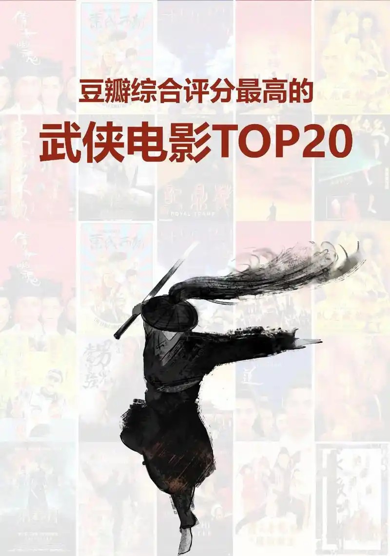 【豆瓣评分Top20的武侠电影】（先转存再下载以免资源丢失）