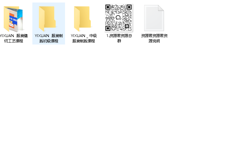 苏苏服装制版缝纫工艺课程合集（先转存再下载以免资源丢失）