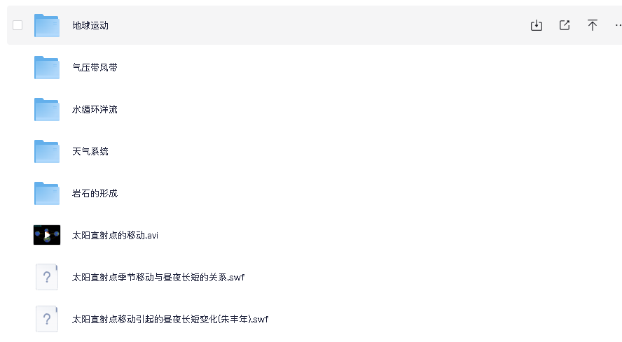 儿童地理动画(先转存再下载以免资源丢失）