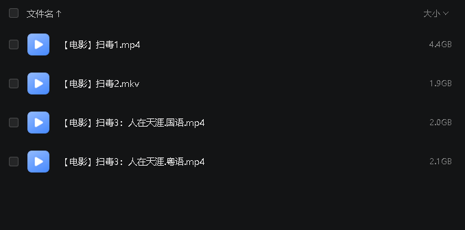 扫毒1-3(先转存再下载以免资源丢失）