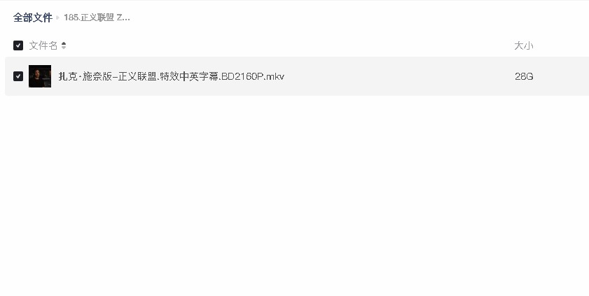 扎克·施奈德版正义联盟 Zack Snyders Justice League (2021)(先转存再下载以免资源丢失）