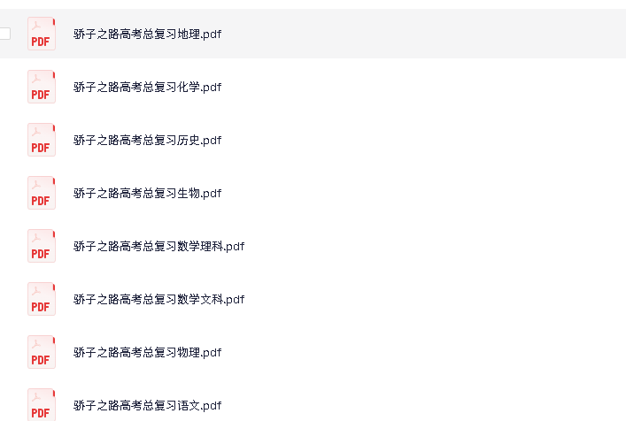 高中全科《积累与改错》电子版(先转存再下载以免资源丢失）