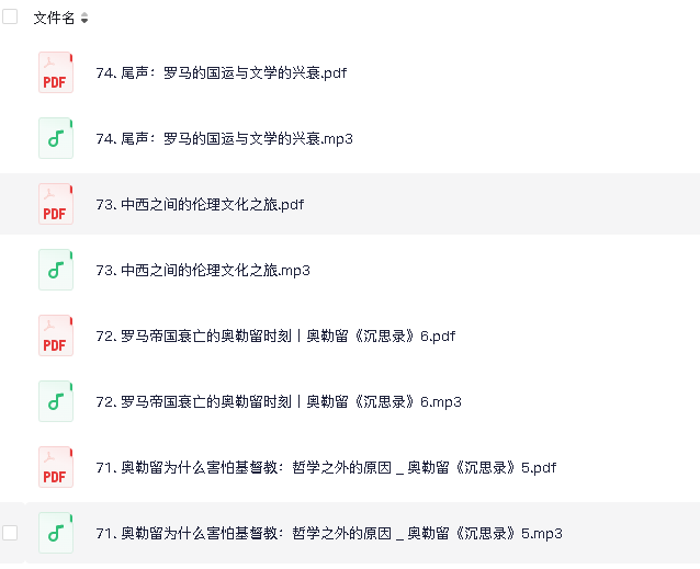 帝国的兴衰：古罗马经典选读【完结】(先转存再下载以免资源丢失）