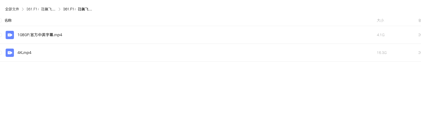 F1：狂飙飞车2025年电影(先转存再下载以免资源丢失）