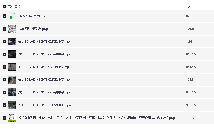 安娜 안나 (2022) 全6集 韩语中字(先转存再下载以免资源丢失）