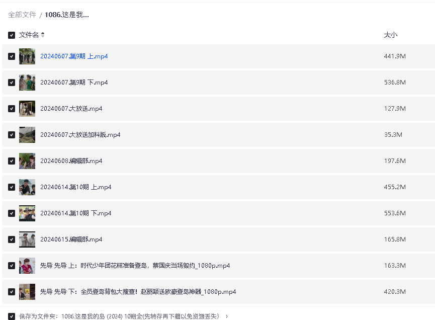 这是我的岛 (2024) 10期全(先转存再下载以免资源丢失）
