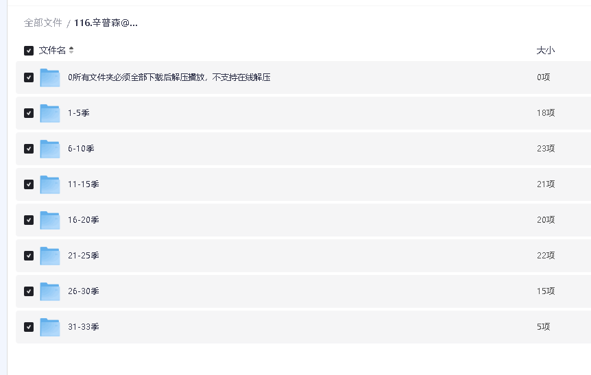 辛普森一家 第1-33季 (1989~2021)[动画](先转存再下载以免资源丢失）