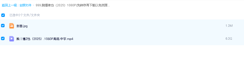 脱缰者也（2025）1080P(先转存再下载以免资源丢失）