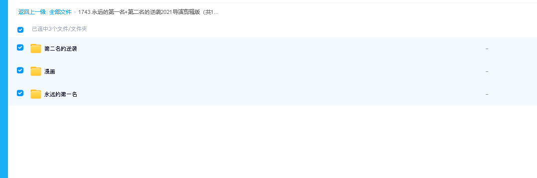 永远的第一名+第二名的逆袭2021导演剪辑版（共12集）+漫画 国语中字1080P台剧(先转存再下载以免资源丢失）