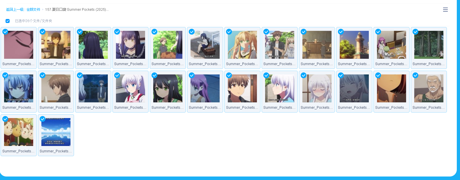 夏日口袋 Summer Pockets (2025)(先转存再下载以免资源丢失）