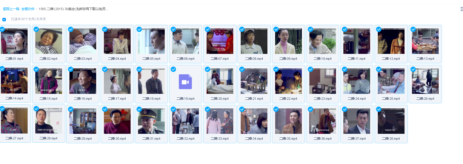 二婶 (2015)  38集全(先转存再下载以免资源丢失）