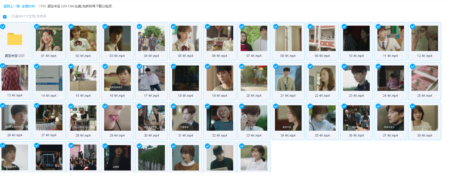 夏至未至 (2017)4K全集(先转存再下载以免资源丢失）