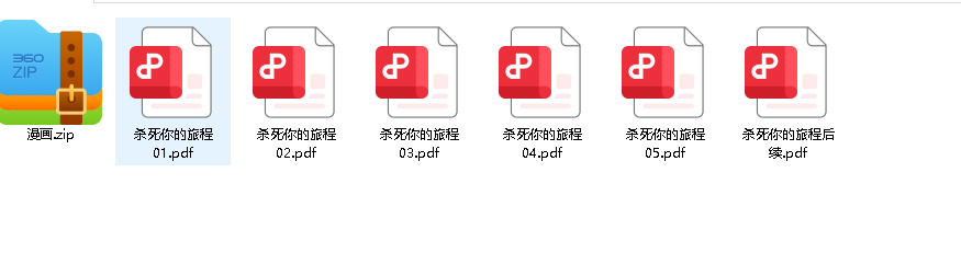 杀死你的旅程 动漫+漫画(先转存再下载以免资源丢失）