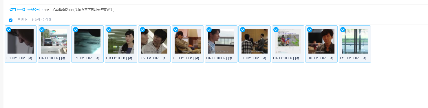 机动搜查队404(先转存再下载以免资源丢失）