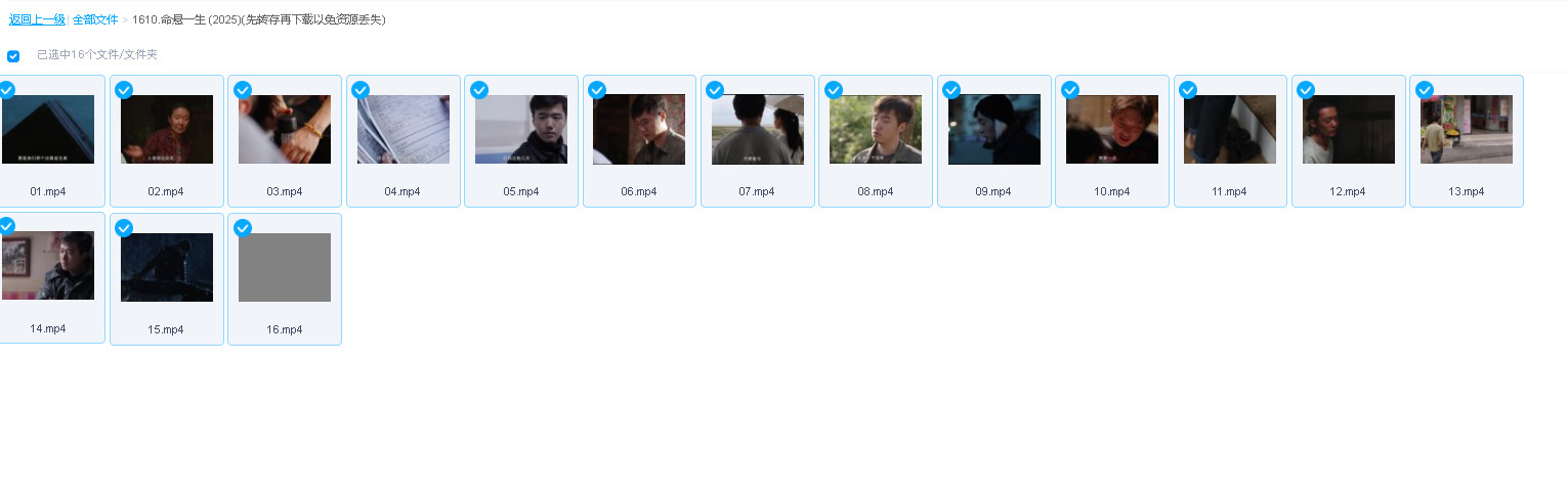 命悬一生 (2025)(先转存再下载以免资源丢失）