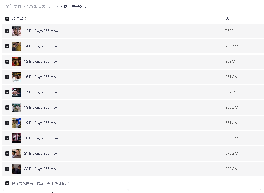 我这一辈子.2002.22集.豆瓣评分8.3(先转存再下载以免资源丢失）