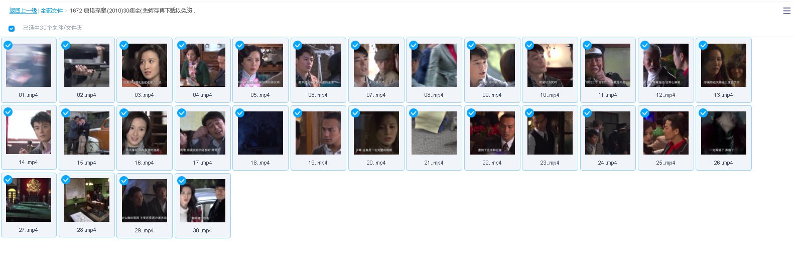 唐琅探案 (2010)30集全(先转存再下载以免资源丢失）