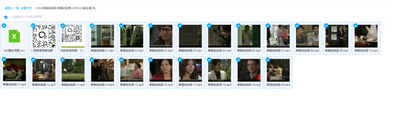 幸福的抉择 幸福的抉擇 (2008)20集全集(先转存再下载以免资源丢失）