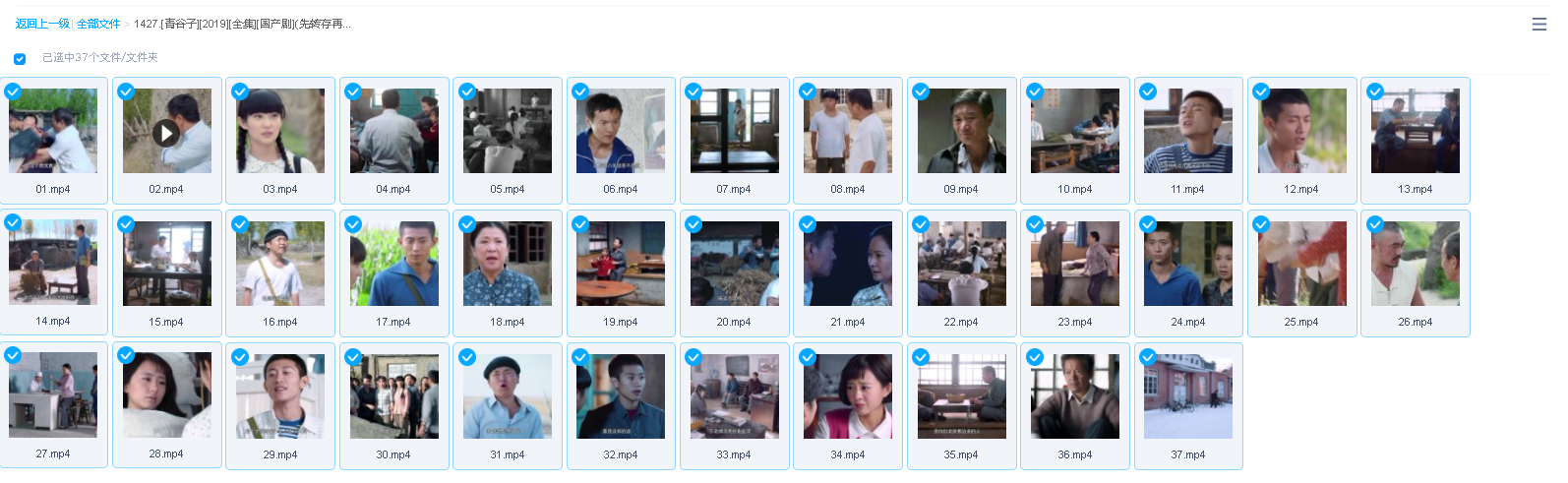 [青谷子][2019][全集][国产剧](先转存再下载以免资源丢失）
