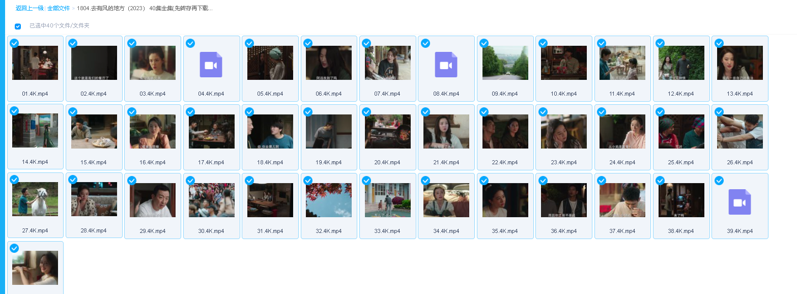 去有风的地方（2023） 40集全集(先转存再下载以免资源丢失）