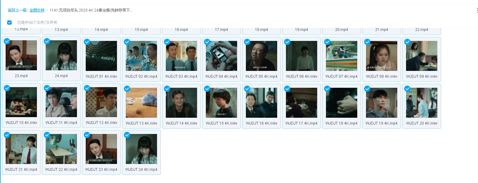 无尽的尽头.2025.4K 24集全集(先转存再下载以免资源丢失）