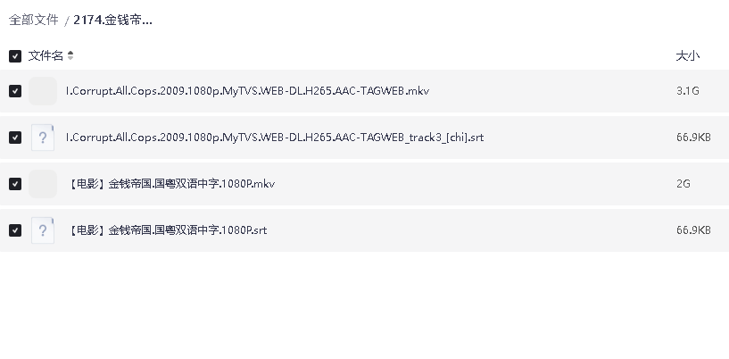 金钱帝国 金錢帝國 (2009)超清中字(先转存再下载以免资源丢失）