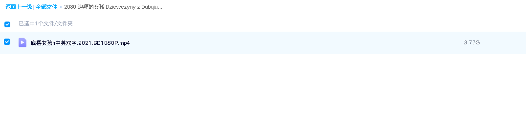 迪拜的女孩 Dziewczyny z Dubaju (2021)超清中字(先转存再下载以免资源丢失）