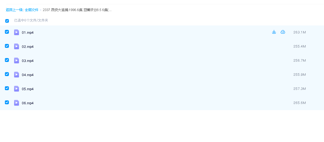 西安大追捕.1996.6集.豆瓣评分8.5 6集(先转存再下载以免资源丢失）