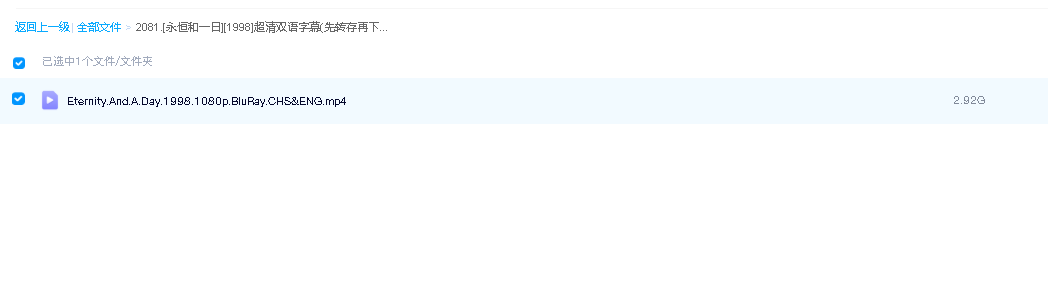 [永恒和一日][1998]超清双语字幕(先转存再下载以免资源丢失）