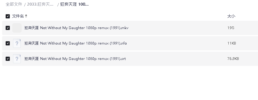 狂奔天涯 1991 1080P(先转存再下载以免资源丢失）