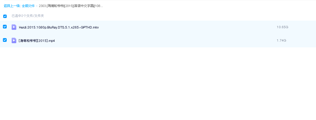 [海蒂和爷爷][2015][国语中文字幕][1080P蓝光][10.6G](先转存再下载以免资源丢失）