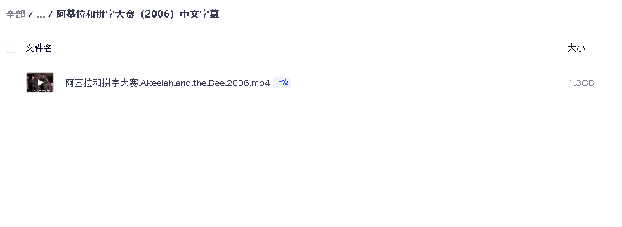 [阿基拉和拼字大赛][2006][英语中字][1080P]超清中文字幕(先转存再下载以免资源丢失）