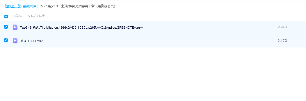 枪火1999超清中字(先转存再下载以免资源丢失）