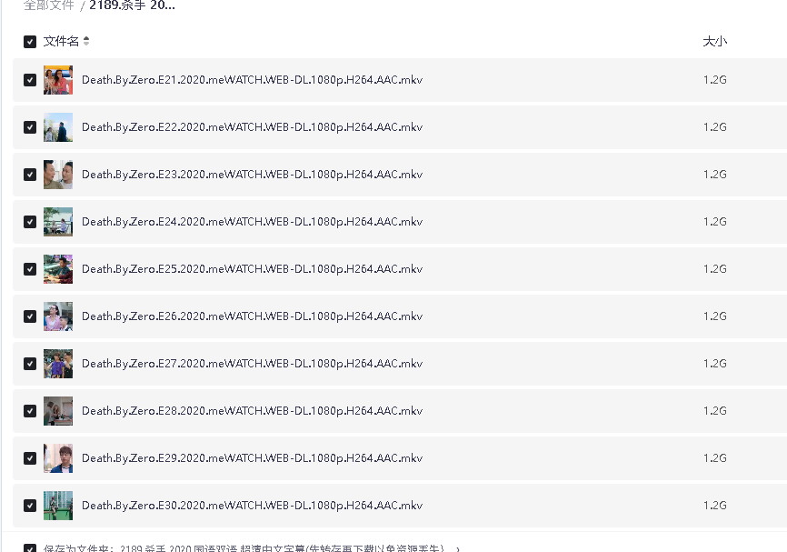 杀手 2020 国语双语 超清中文字幕(先转存再下载以免资源丢失）