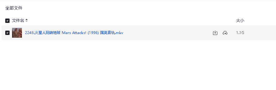 火星人玩转地球 Mars Attacks! (1996) 国英音轨