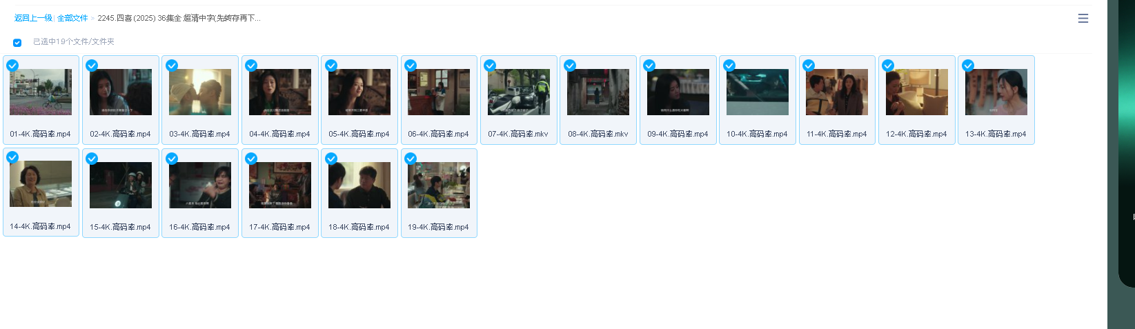 四喜 (2025) 36集全 超清中字(先转存再下载以免资源丢失）