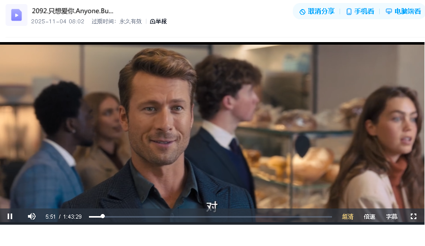 只想爱你 Anyone But You (2023) 超清中字(先转存再下载以免资源丢失）