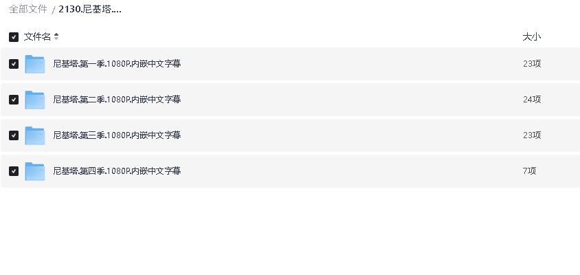 尼基塔.1-4季全合集.1080P.内嵌中文字幕(先转存再下载以免资源丢失）