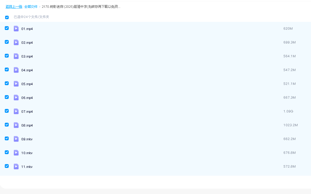 树影迷宫 (2025)超清中字(先转存再下载以免资源丢失）