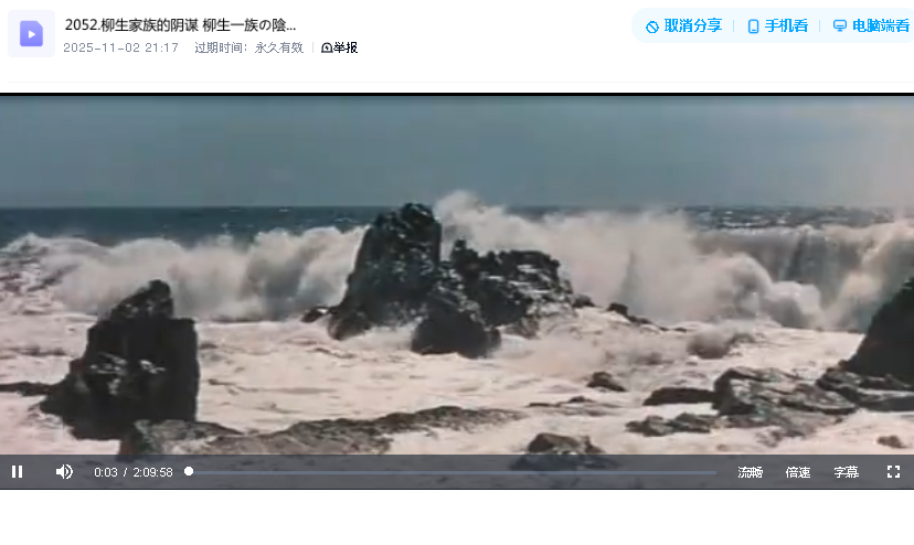 柳生家族的阴谋 柳生一族の陰謀 (1978) 日语中字(先转存再下载以免资源丢失）